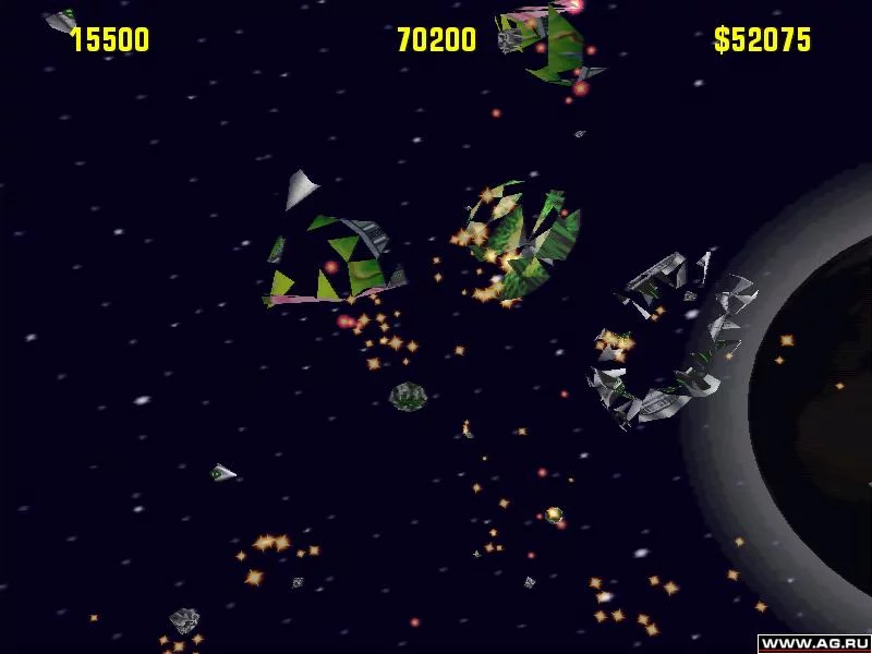 Изображение игры: Missile Command