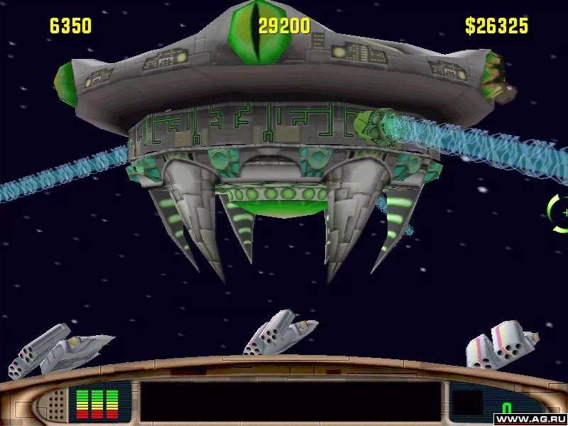 Изображение игры: Missile Command