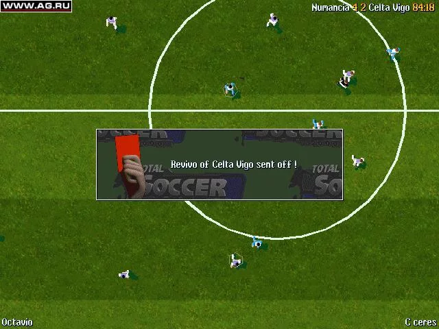 Изображение игры: Total Soccer 2000