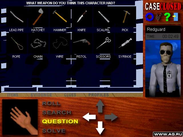 Изображение игры: Case Closed