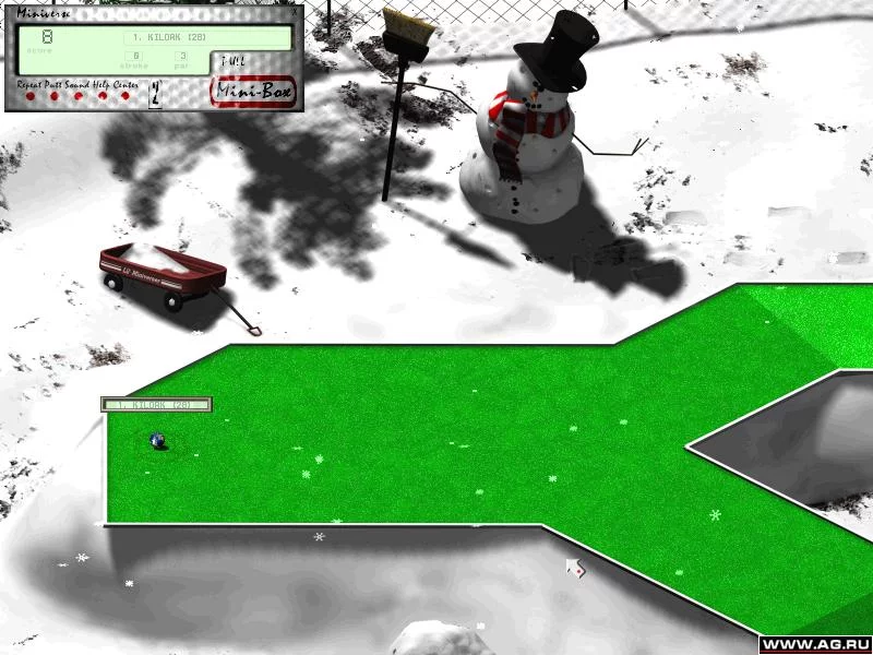 Изображение игры: MiniGolf Master: The Planets of Miniverse
