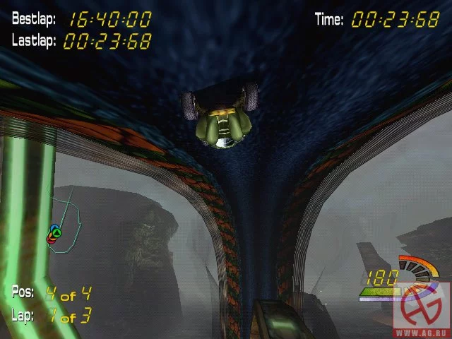 Изображение игры: Thrust, Twist 'n' Turn