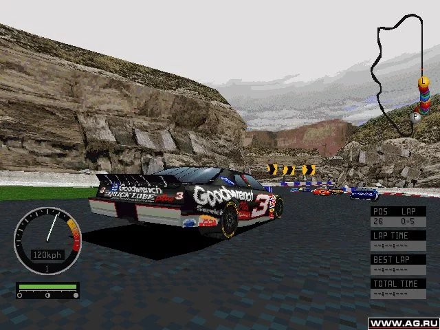 Изображение игры: NASCAR Road Racing