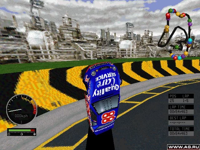 Изображение игры: NASCAR Road Racing