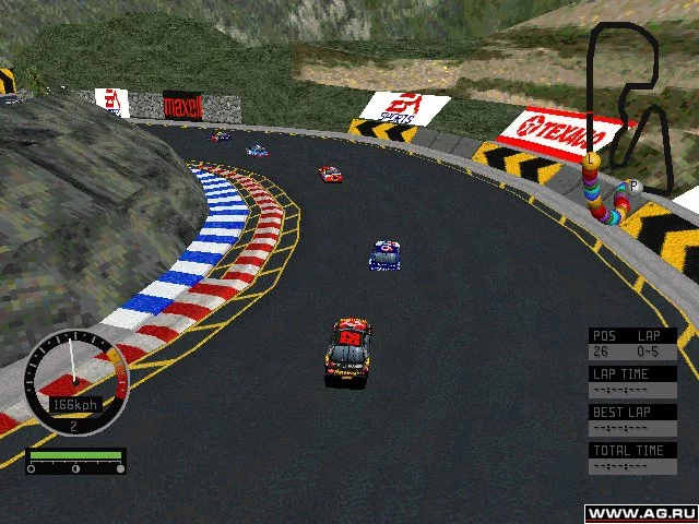 Изображение игры: NASCAR Road Racing