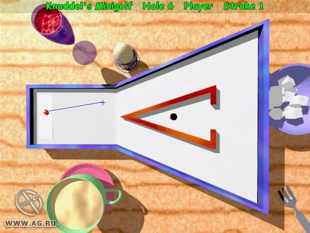 Изображение игры: Knuddel's Minigolf