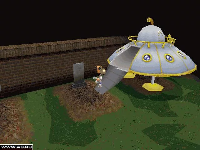 Изображение игры: Attack of the Saucerman!