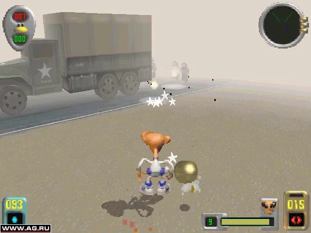 Изображение игры: Attack of the Saucerman!