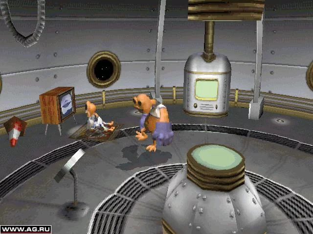 Изображение игры: Attack of the Saucerman!
