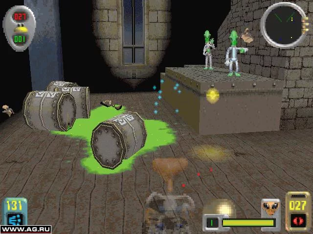 Изображение игры: Attack of the Saucerman!