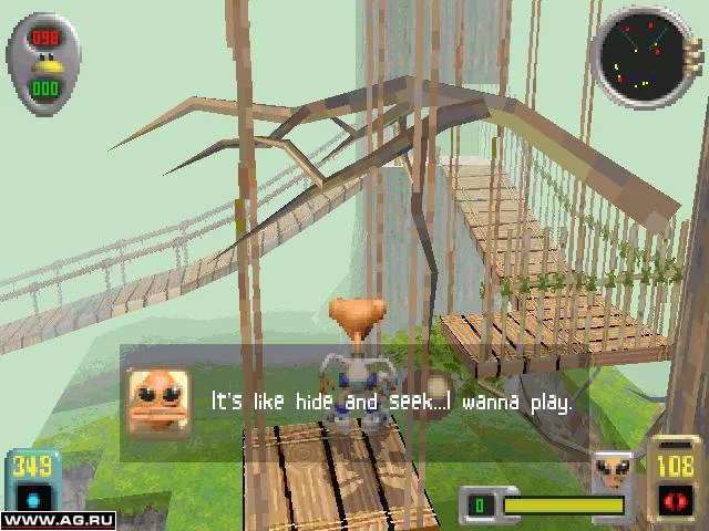 Изображение игры: Attack of the Saucerman!