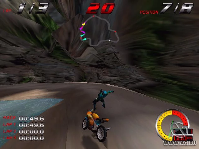 Изображение игры: Redline Racer