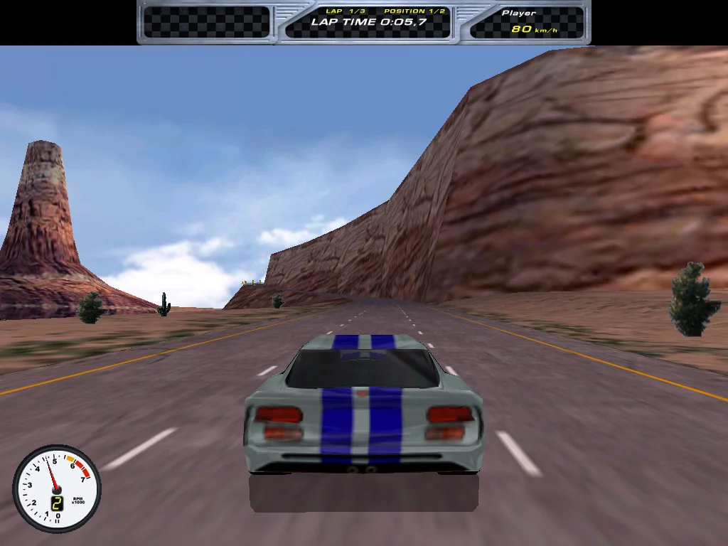 Изображение игры: Viper Racing