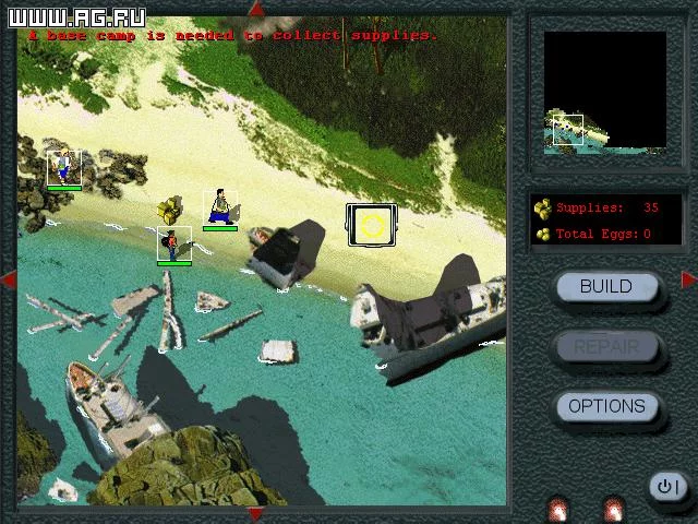 Изображение игры: Chaos Island: The Lost World