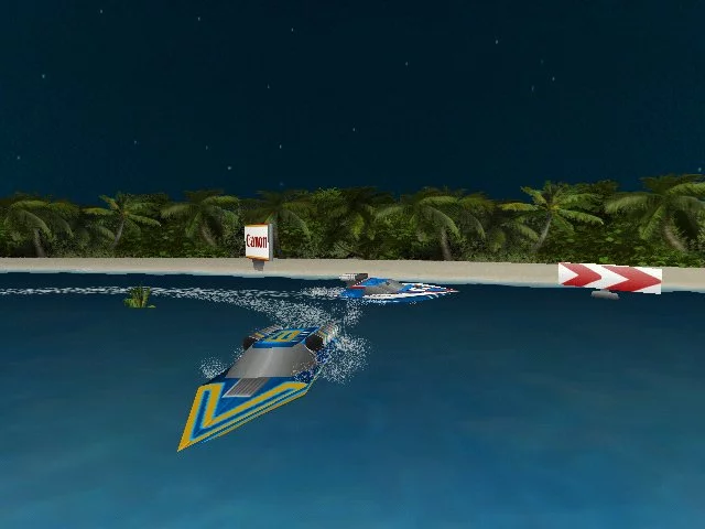Изображение игры: Speedboat Attack