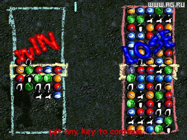 Изображение игры: Lose Your Marbles