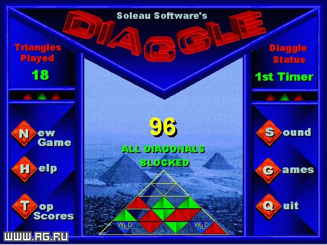 Изображение игры: Diaggle