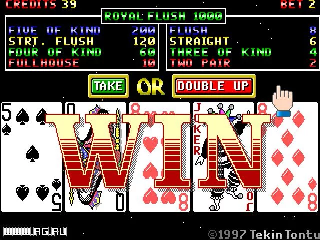 Изображение игры: G-Poker '95