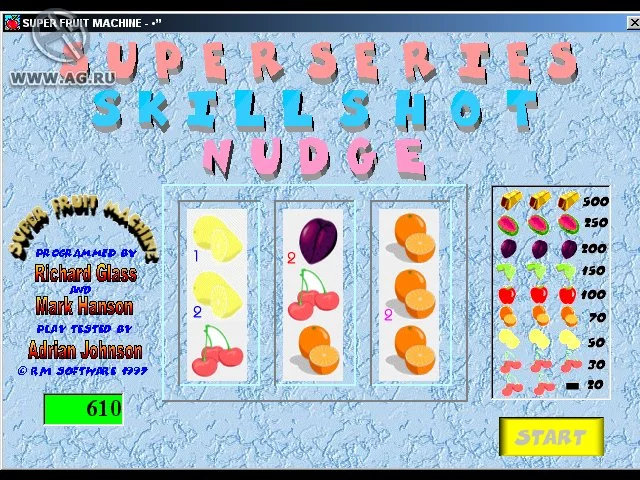 Изображение игры: Super Fruit Machine