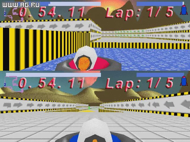 Изображение игры: HoverRace