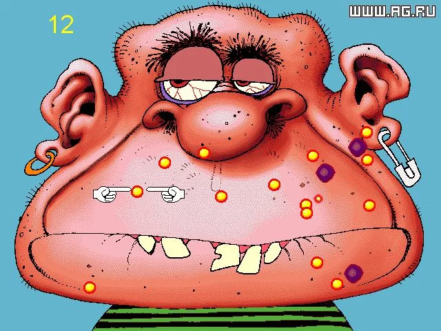 Изображение игры: Acne Attack!