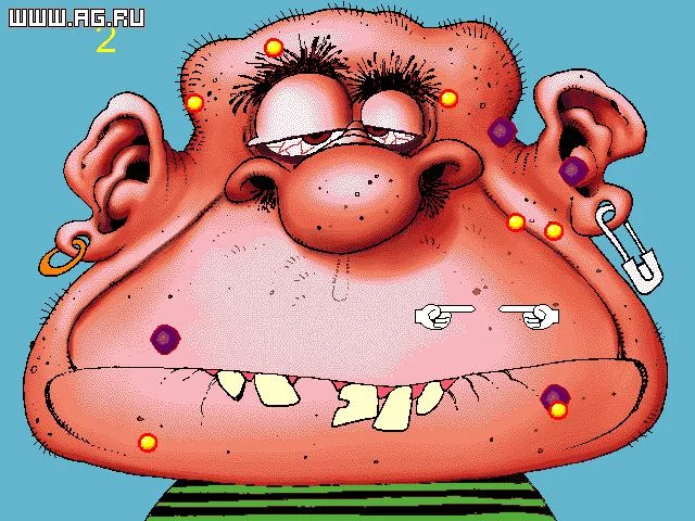 Изображение игры: Acne Attack!
