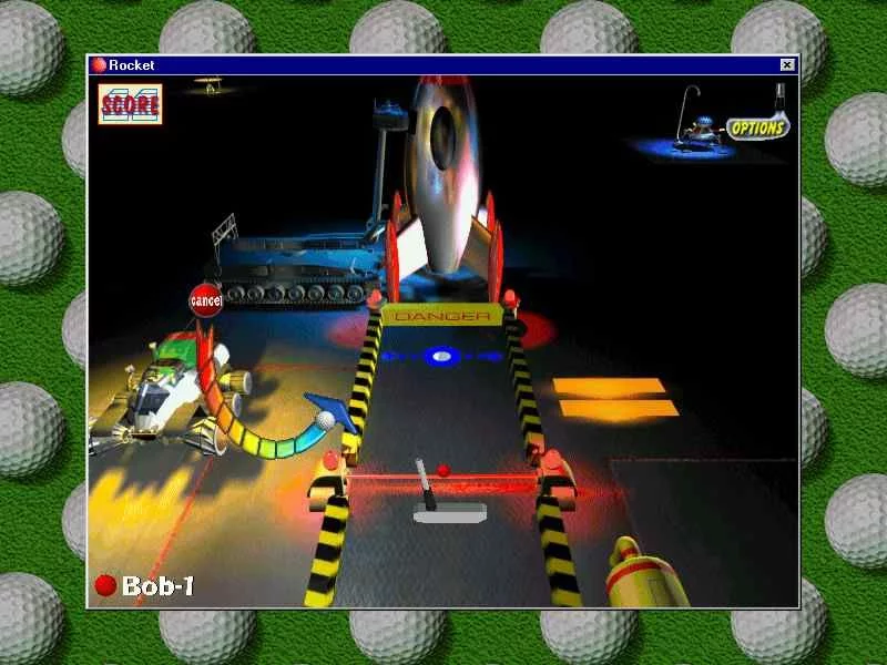 Изображение игры: 3-D Ultra Minigolf (1997)
