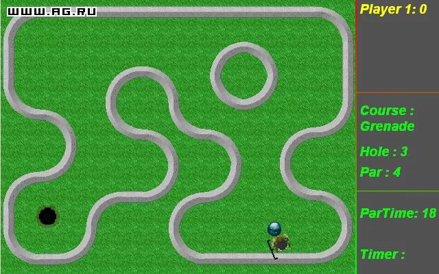 Изображение игры: Bomb Golf
