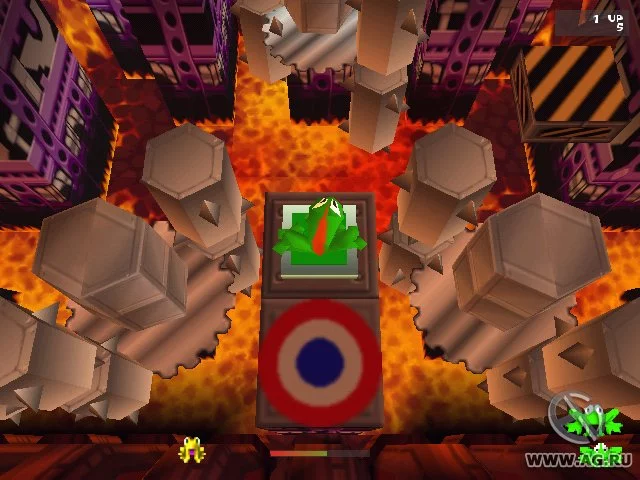 Изображение игры: Frogger (1997)