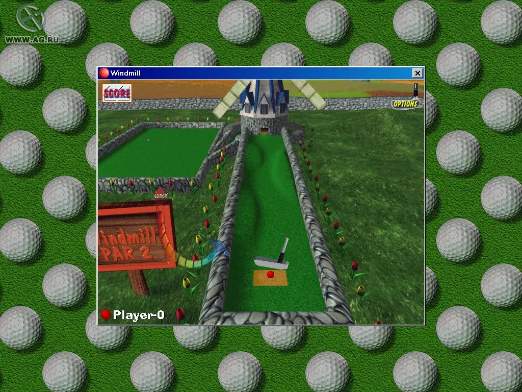 Изображение игры: 3-D Ultra Mini Golf