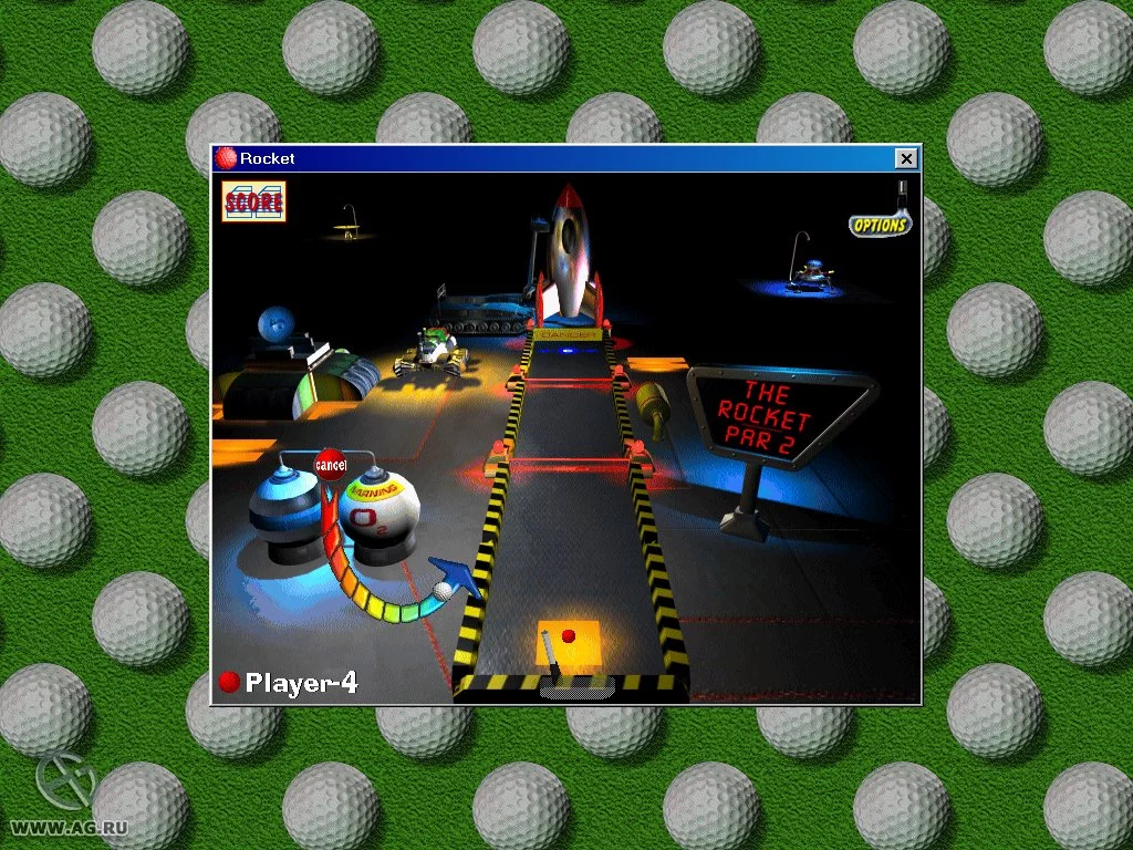 Изображение игры: 3-D Ultra Mini Golf
