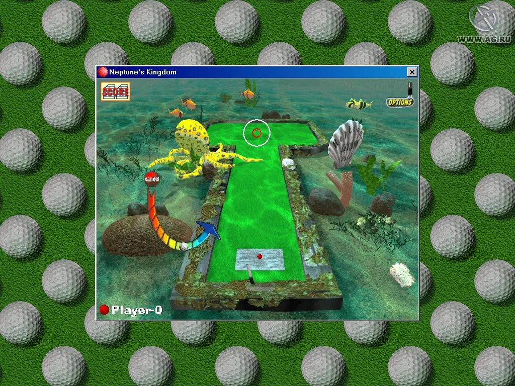 Изображение игры: 3-D Ultra Mini Golf
