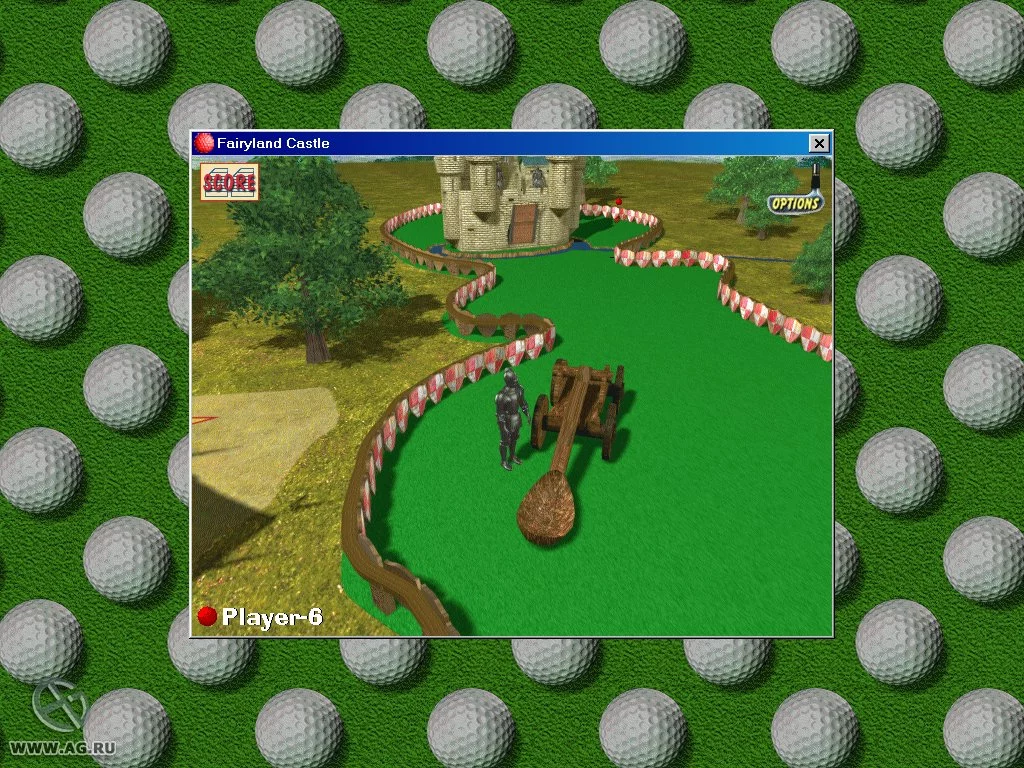 Изображение игры: 3-D Ultra Mini Golf
