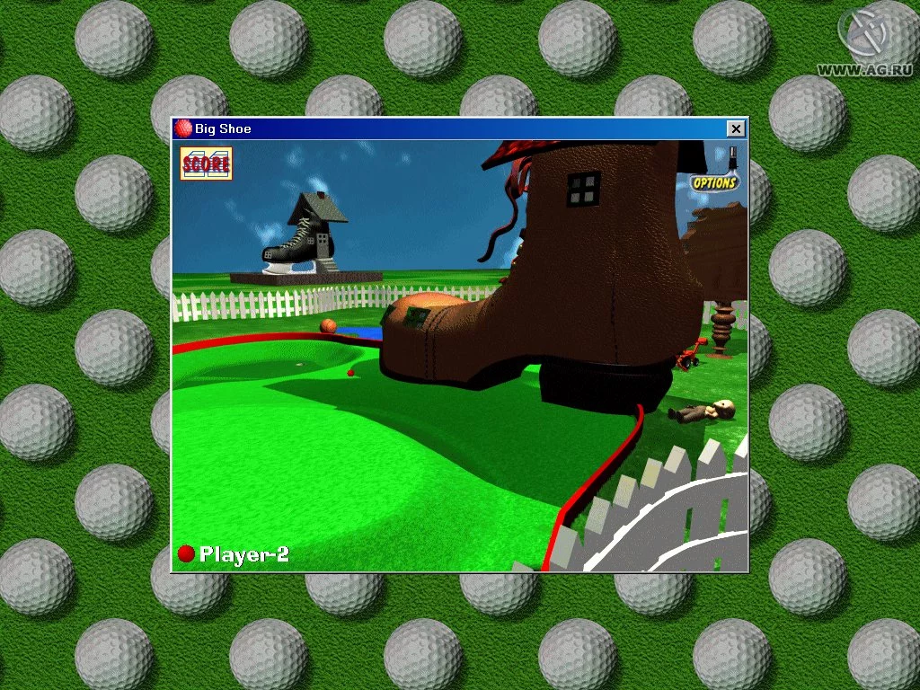 Изображение игры: 3-D Ultra Mini Golf