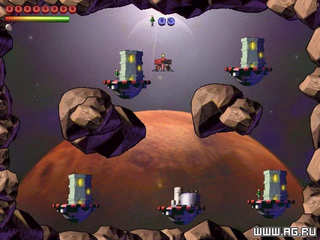 Изображение игры: Mars Taxi