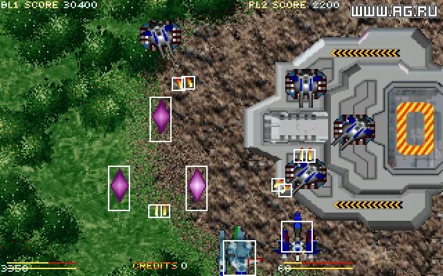 Изображение игры: Vanguard Ace: Vertical Madness