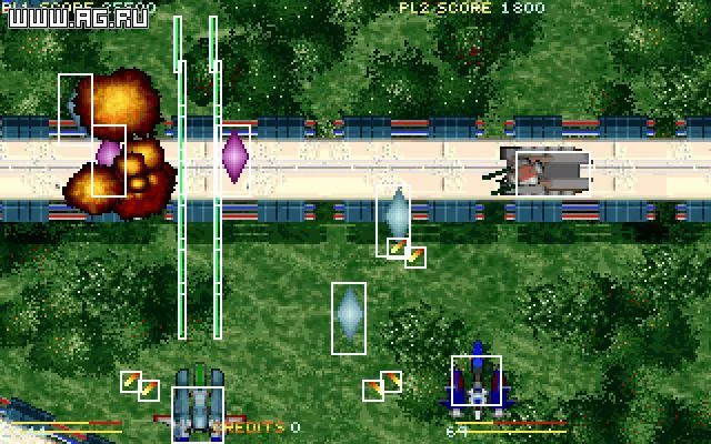 Изображение игры: Vanguard Ace: Vertical Madness
