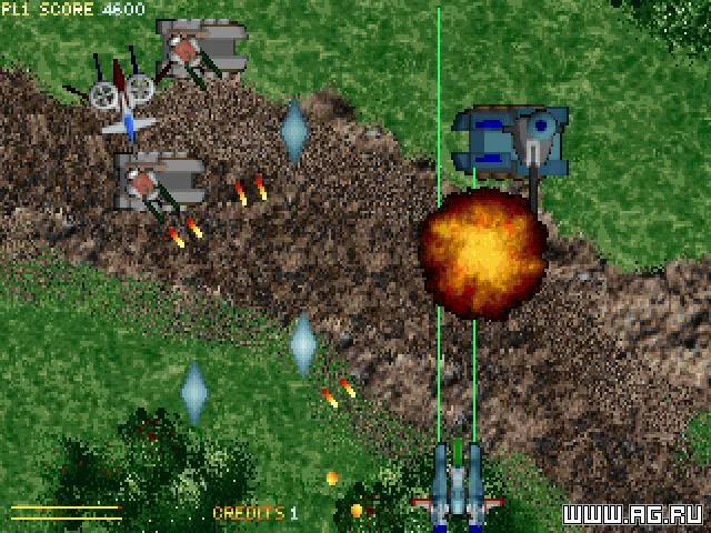 Изображение игры: Vanguard Ace: Vertical Madness
