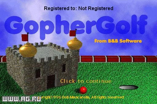 Изображение игры: GopherGolf