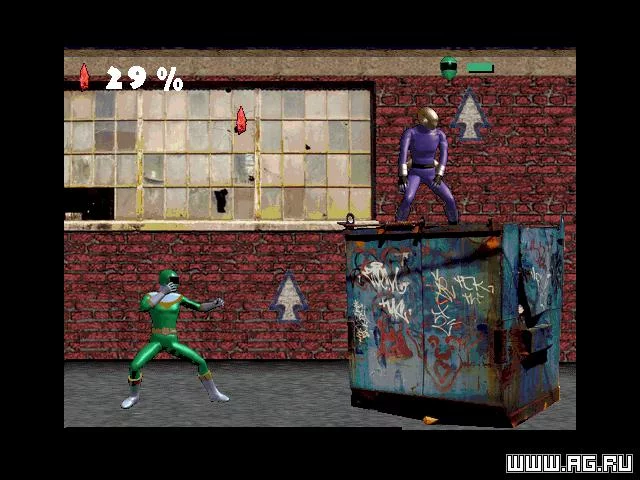 Изображение игры: Power Rangers 2: Zeo vs. Machine Empire