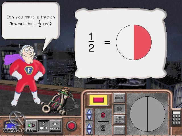 Изображение игры: Mighty Math Number Heroes