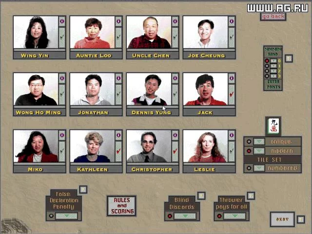 Изображение игры: Hong Kong Mahjong