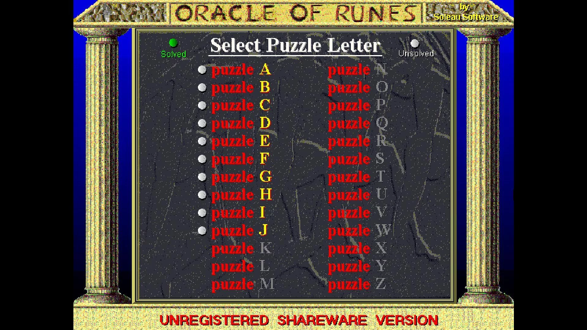 Изображение игры: Oracle of Runes
