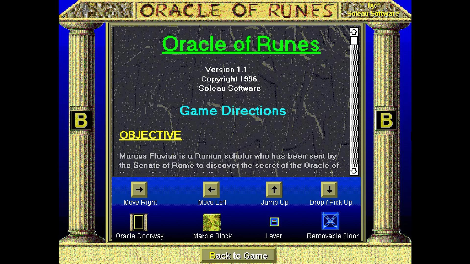 Изображение игры: Oracle of Runes