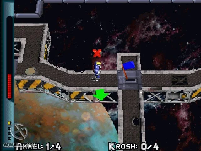 Изображение игры: Grid Runner
