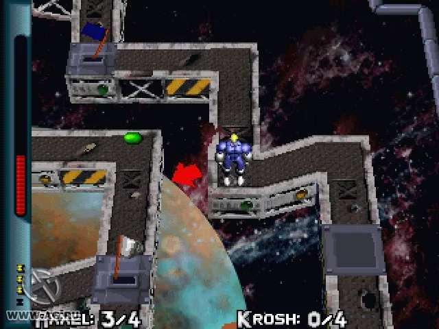 Изображение игры: Grid Runner