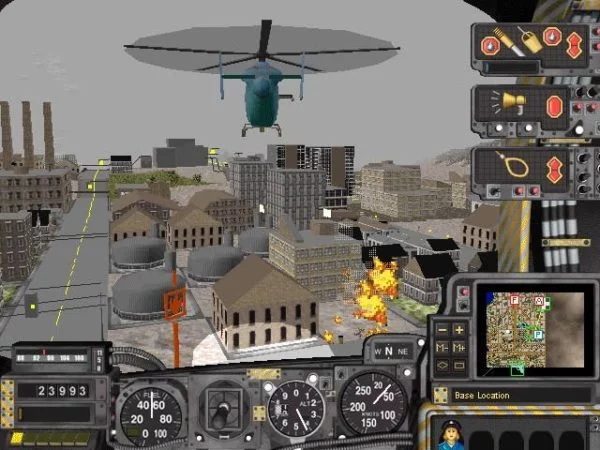 Изображение игры: SimCopter