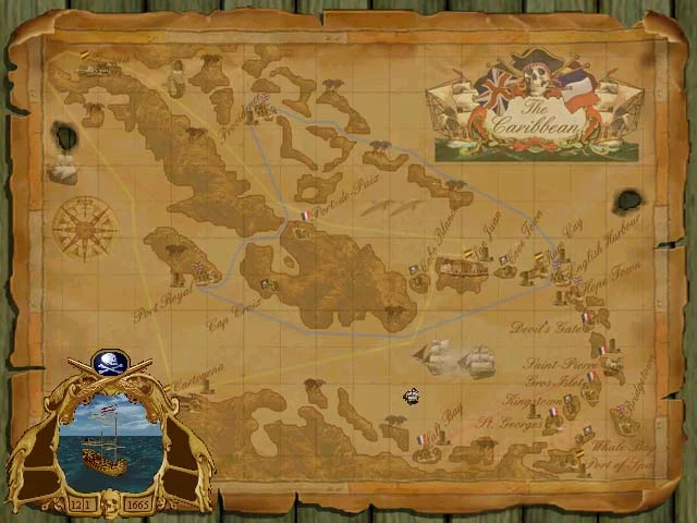 Изображение игры: Buccaneer