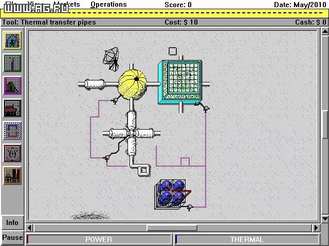 Изображение игры: Lunar Commander 2