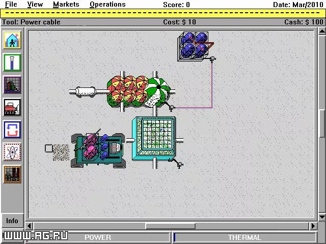 Изображение игры: Lunar Commander 2